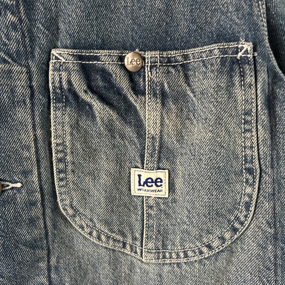 Men's Lee Chore Jean Jacket w/Corduroy Collar - Picture 4 of 4